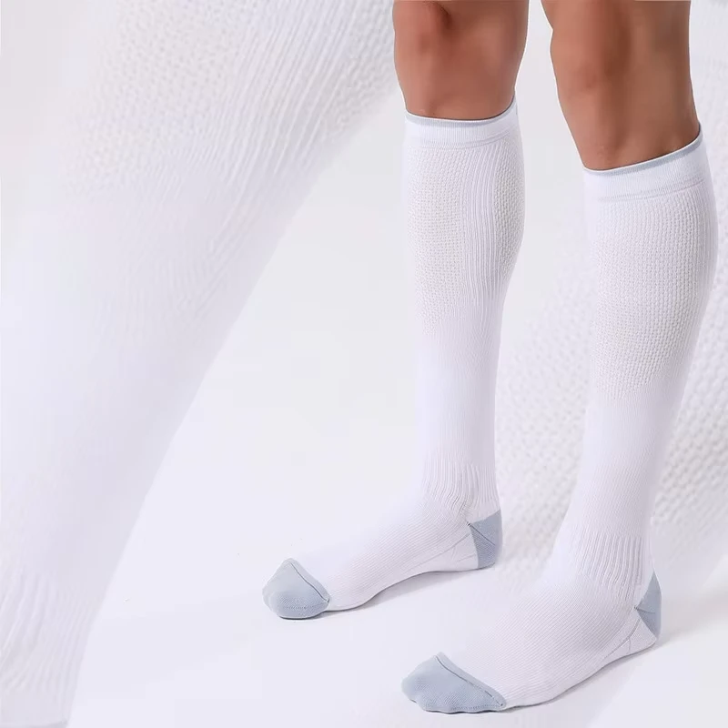 Custom Men 15-20 Mmhg Compression Socks For Fitness Running best